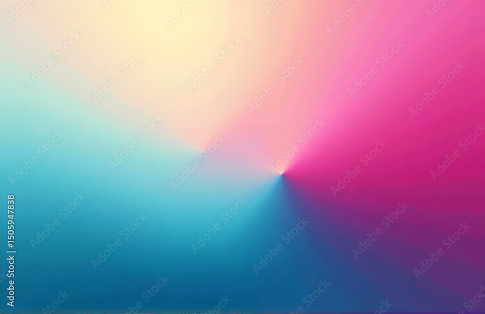 Leinwandbilder beautiful multicolor gradient background space design ideal wide panoramic web banner abstract
