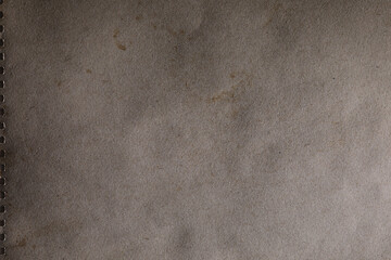 Texture of worn dark grey rustic grunge paper material surface