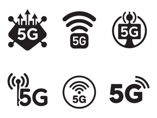 Collection of 5G Technology Icons