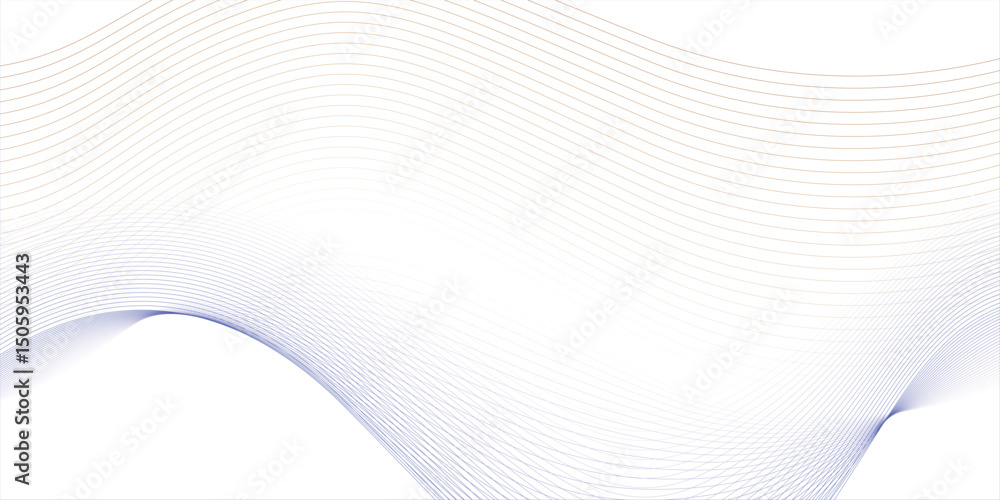 Leinwandbilder Abstract flowing wave lines. Design element for technology, science, modern concept.vector eps 10
Abstract colorful flow wave design background vector
