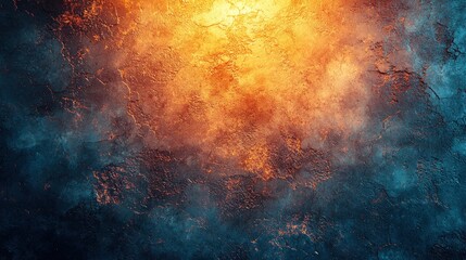 Vibrant Abstract Background with Warm and Cool Color Combinations