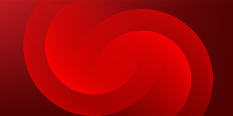 Red abstract background. Dynamic shapes composition. Eps10 vector