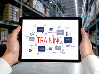 E-learning website with sofware for student to study online on the internet network snugly