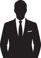 Business Man flat Icon design, human resource and businessman icon concept, man icon in trendy flat style, Symbol for your web site design, logo, app