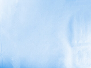 Blue Wrinkled Paper Texture Close-Up Background