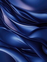 Dark Blue Fabric Close Up