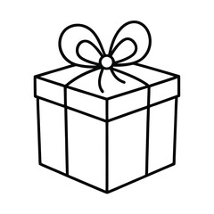 gift box isolated on white