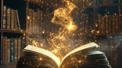 Imaginative gateway: open book inspires creative exploration, unveiling dreamlike journey, where written word transforms into vivid adventure, inviting fantasy, inspiration, limitless inner discovery