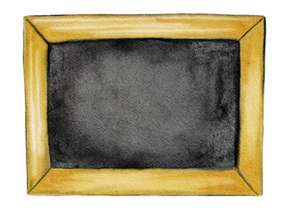 Colorful watercolor pattern of school supplies on seamless fabric for creative projects