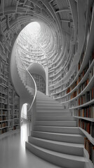 The ladder to the light of knowledge.