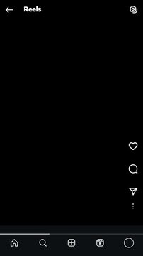 Instagram Reels Stories UI Overlay Animation (Black Multiply Overlay Version) &ndash; IG Mobile App Interface Template with Reactions, Navigation, and Story Design for Showreels and Social Media Campaigns