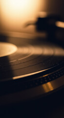 close up of a vinyl record