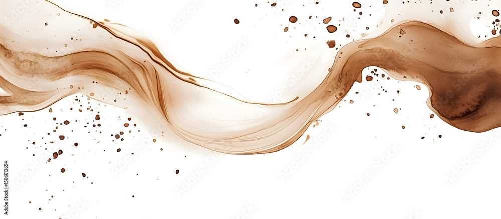 Aufkleber the abstract watercolor design created a beautiful pattern with an interesting mix of textures resem