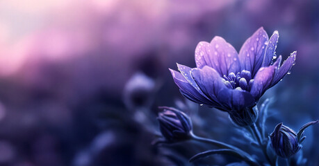 purple flowers in the grass