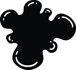 Comics bomb and explosions. Speech bubble with words splash, bam, crack, pow, boom, crash and bang. Design element for print. Cartoon flat vector icon isolated on white background for your design