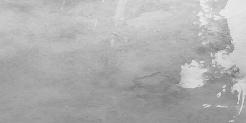Naklejka premium Elegant Gray and White Watercolor Paper with Subtle Vintage Texture and Soft Artistic Stains for Sophisticated Backgrounds. Refined Gray and White Paper Background Featuring Layered Watercolor