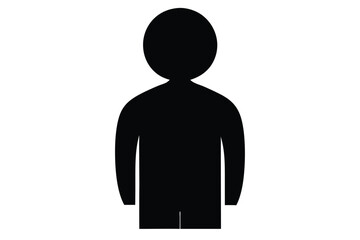 high contrast black and white portrait silhouette of a person, minimalist, simple, clean, classic, elegant
