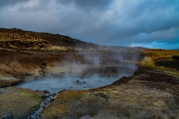 Seltún Geothermal Landscape in Iceland