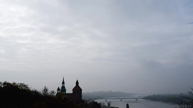 Nicholas collegiate basilica in Grudziadz, Poland