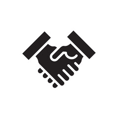 Handshake Icon In Trendy Design Vector Eps 10