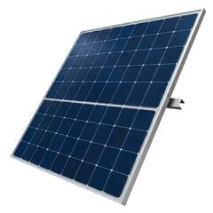 Placa de painel solar grande, inclinado em perspectiva dinâmica