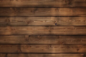 Textured wooden wall featuring rich brown tones and natural grain patterns, creating a warm and inviting atmosphere for various design applications and backgrounds