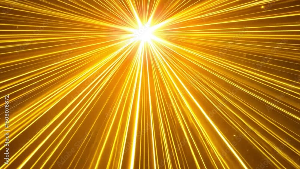 Poster bright golden rays of illumination vibrant display of energy and warmth creating stunning visual eff