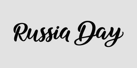 Happy Russia Day celebration banner with national flag and traditional border, perfect design for independence or national holiday event on june 12