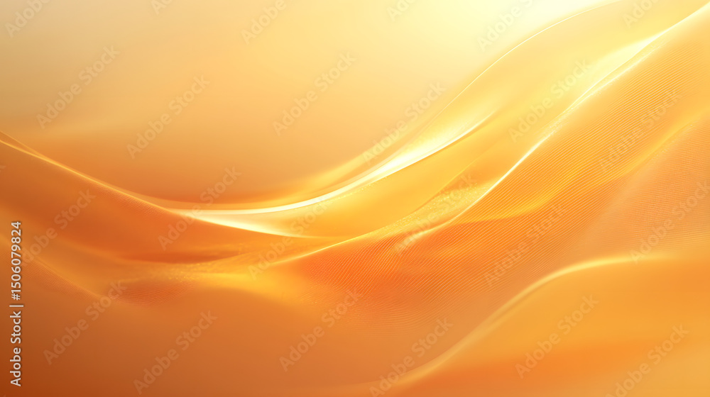 Poster abstract background featuring a soft orange and yellow gradient with a rough, grainy texture. the go