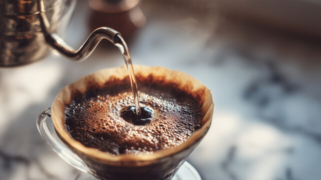ハンドドリップで淹れる至福のコーヒー