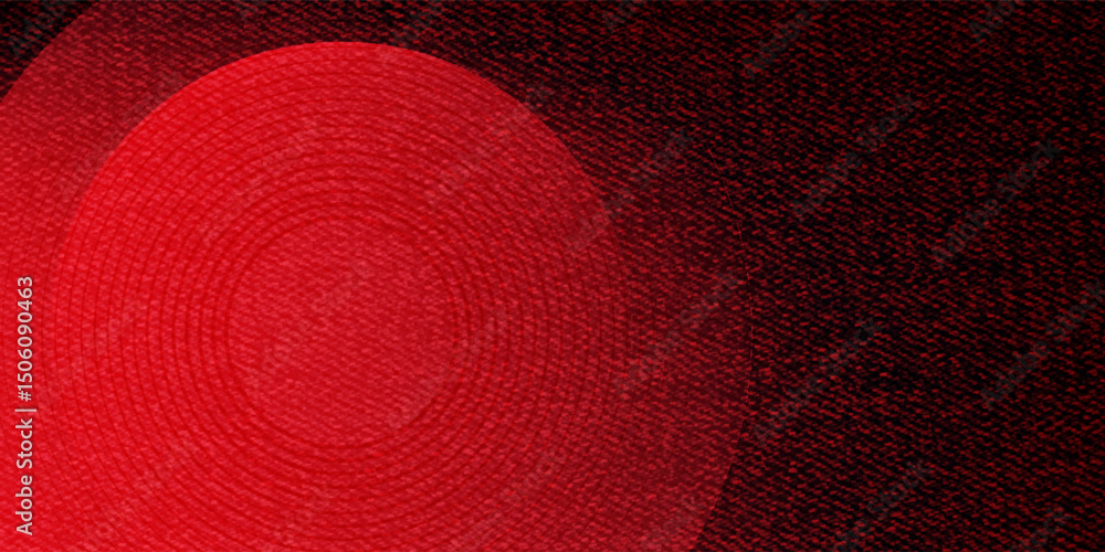 Poster abstract red background with circles. modern background eps 10