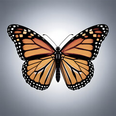 Fototapeta premium butterfly isolated on white