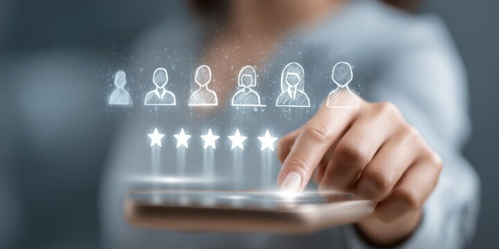 Evaluating customer experiences through smartphone application in a modern office environment