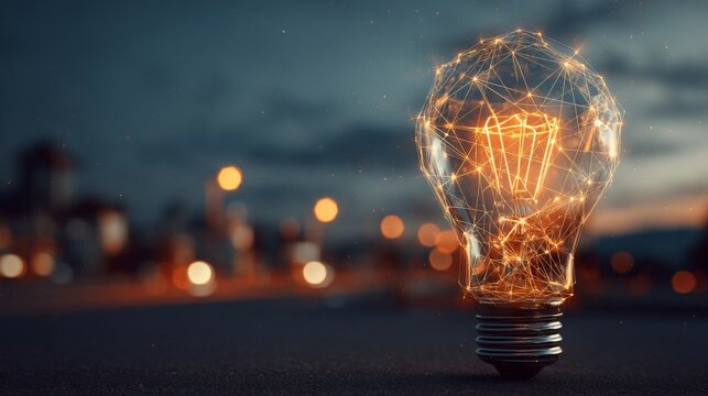 Our B2B marketing expertise spans a wide range, from strategic consultancy to creative and digital solutions, as depicted in a 3D illustration with warm yellow sunlight streaks