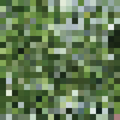 Colorful abstract mosaic background. Pixel effect. Camo and camouflage.
