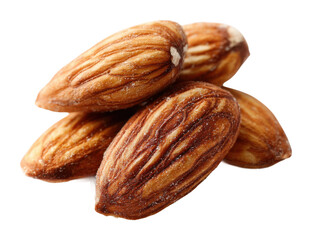 Nutritious almonds healthy snack kitchen natural lighting vegan diet essentials isolated on transparent background