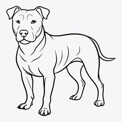 Fototapeta premium American Redstart line art White background illustration Generative Ai.