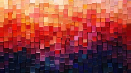 Abstract mosaic gradient
