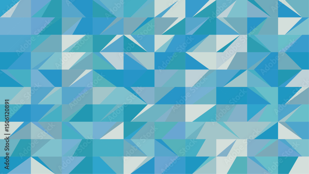 Poster seamless geometric pattern with triangle . abstract geometric background