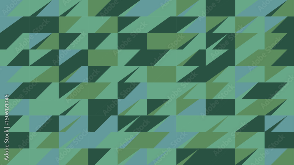 Poster seamless geometric pattern with triangle . abstract geometric background