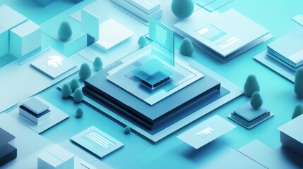 Abstract digital platform design