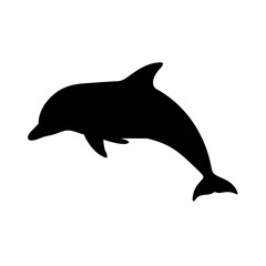 Fototapeta premium Golfinho-cor-de-rosa endêmico da Amazônia ícone vetor PNG