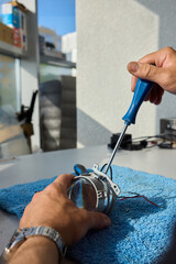 Careful precision is essential when installing a car headlight assembly for optimal performance