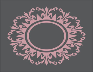 flourish border, outline design, intricate design frame, oval design frame, color frame, wrap frame, wrapping, text wrapping, text frame, frame, floral framing, floral border, spring frame, summer	