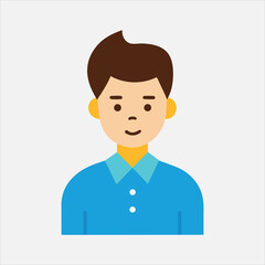 flat color graphic designer design