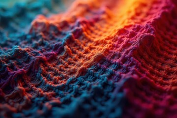 Intricate woven textile swatch, close-up detail, background, pattern, ethnic