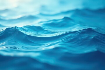 Subtle ocean wave pattern, calming blue tones, teal, colour