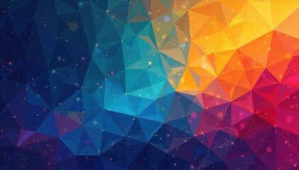 Geometric abstract shapes, vibrant colors, modern style , shapes, color, wallpaper