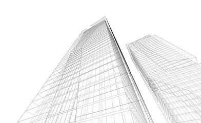 Fototapeta premium modern office building