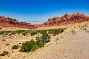 Red Rock Formations from the Black Dragon Canyon View Point along Interstate 70 on the San Rafael...